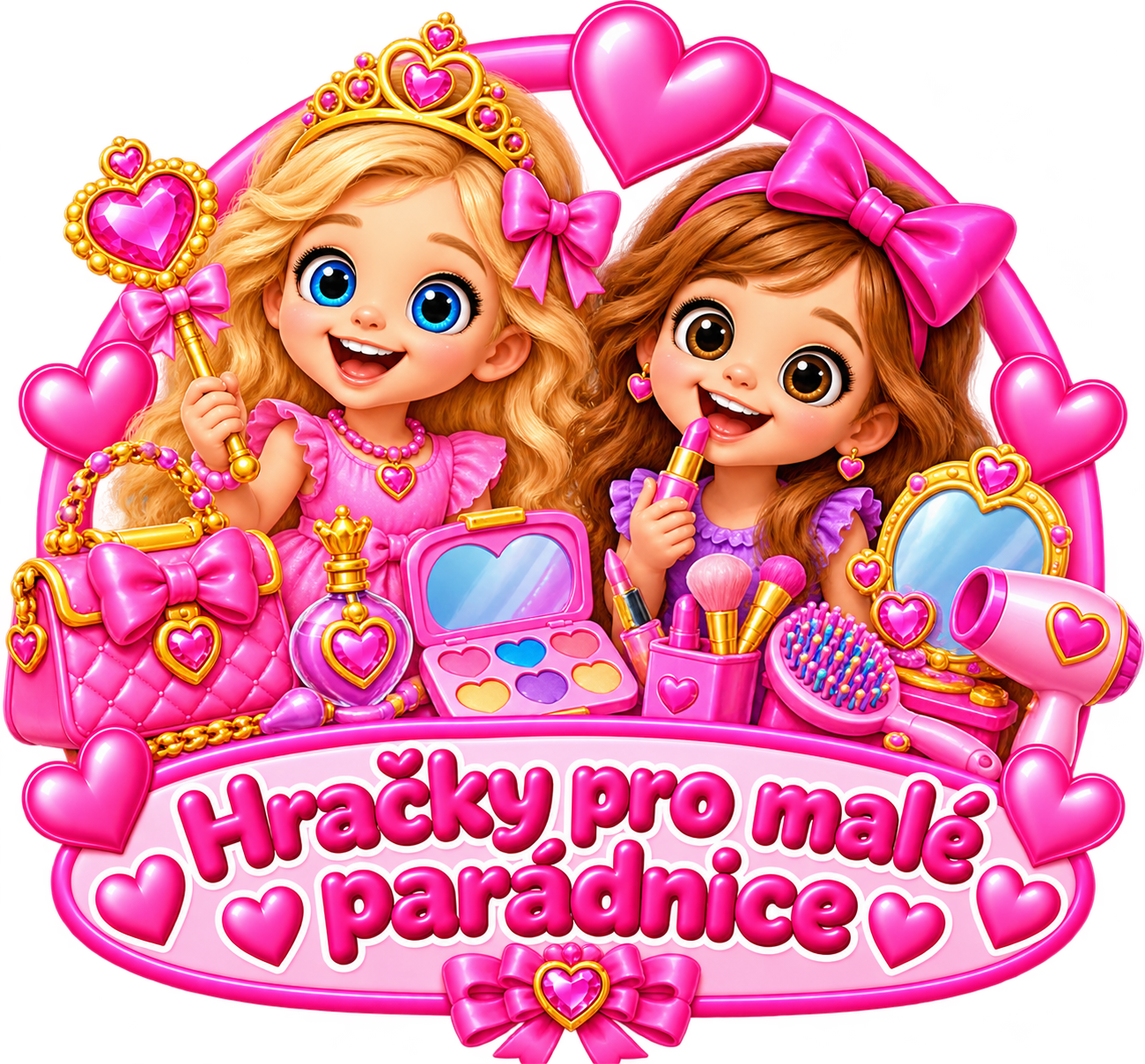 Hračky pro malé parádnice