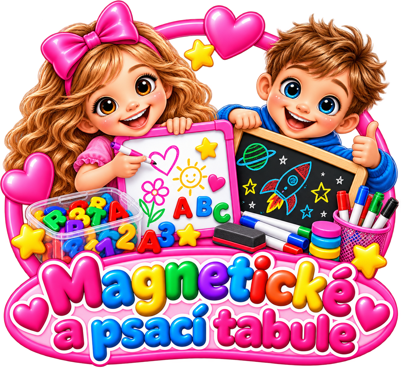 Magnetické a psací tabule