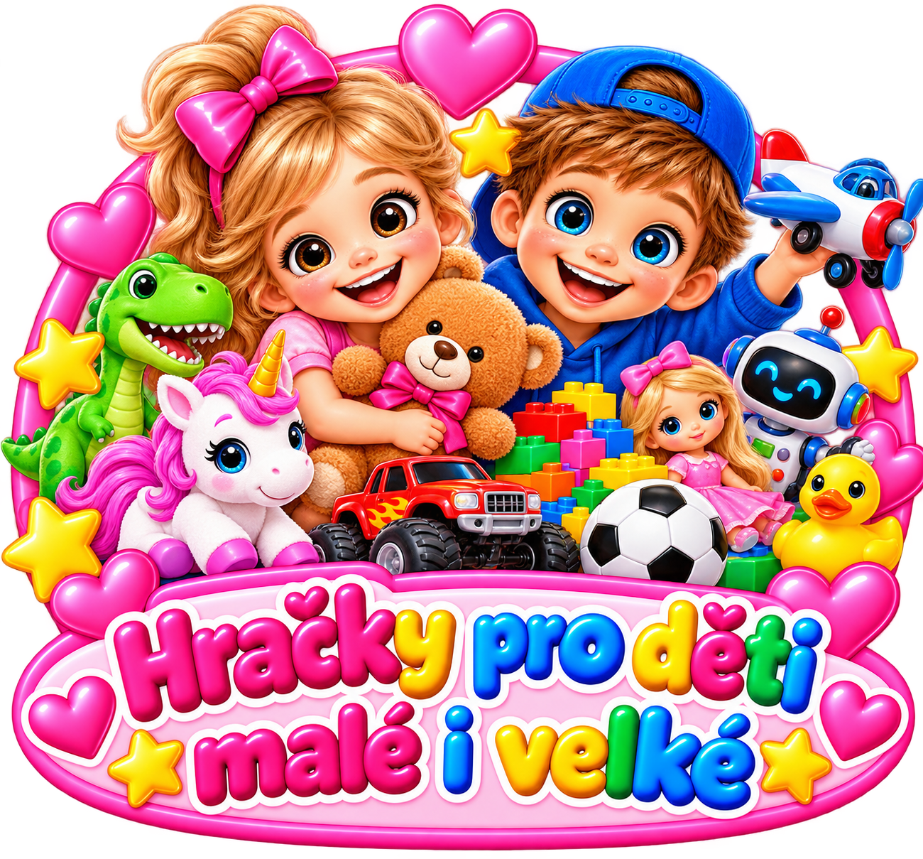 Hračky pro děti malé i velké
