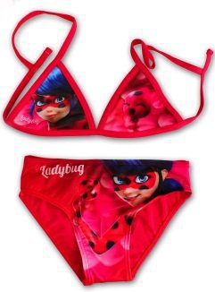DÍVČÍ DVOJDÍLNÉ PLAVKY LADYBUG, KOUZELNÁ BERUŠKA