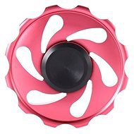 FIDGET SPINNER-ANTISTRESOVÁ HRAČKA > varianta Červený-hliníková slitina-kovo