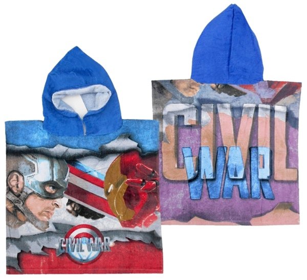 CHLAPECKÝ ŽUPÁNEK - PONČO AVENGERS CIVIL WAR > varianta Výprodej-poslední kusy