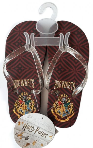 DÍVČÍ LETNÍ PANTOFLE - ŽABKY HARRY POTTER > varianta 79901 > 28-29