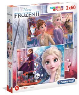 PUZZLE FRZEN 2 2x60 dílků > varianta Výprodej-poslední kusy