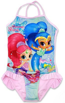 DÍVČÍ JEDNODÍLNÉ PLAVKY SHIMMER AND SHINE