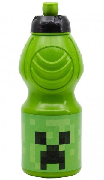 PLASTOVÁ LAHEV NA PITÍ MINECRAFT SPORTOVNÍ 400ML