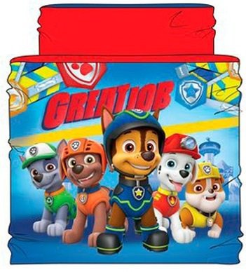 CHLAPECKÝ ZIMNÍ NÁKRČNÍK PAW PATROL červený