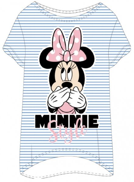 DÁMSKÉ TRIČKO NA SPANÍ MINNIE velikost M modré,růžové sada 2 kusy