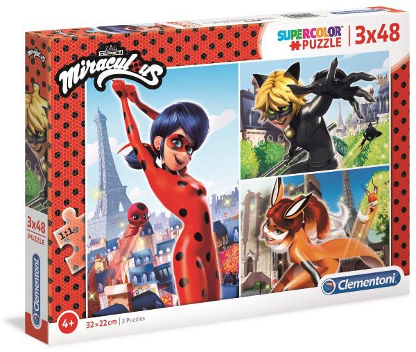 PUZZLE KOUZELNÁ BERUŠKA 3x48 dílků