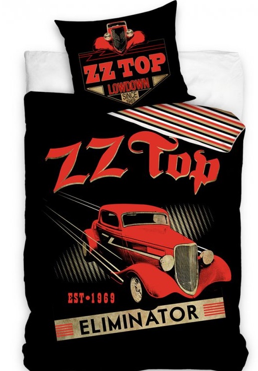 BAVLNĚNÉ POVLEČENÍ ZZ TOP ELIMINATOR