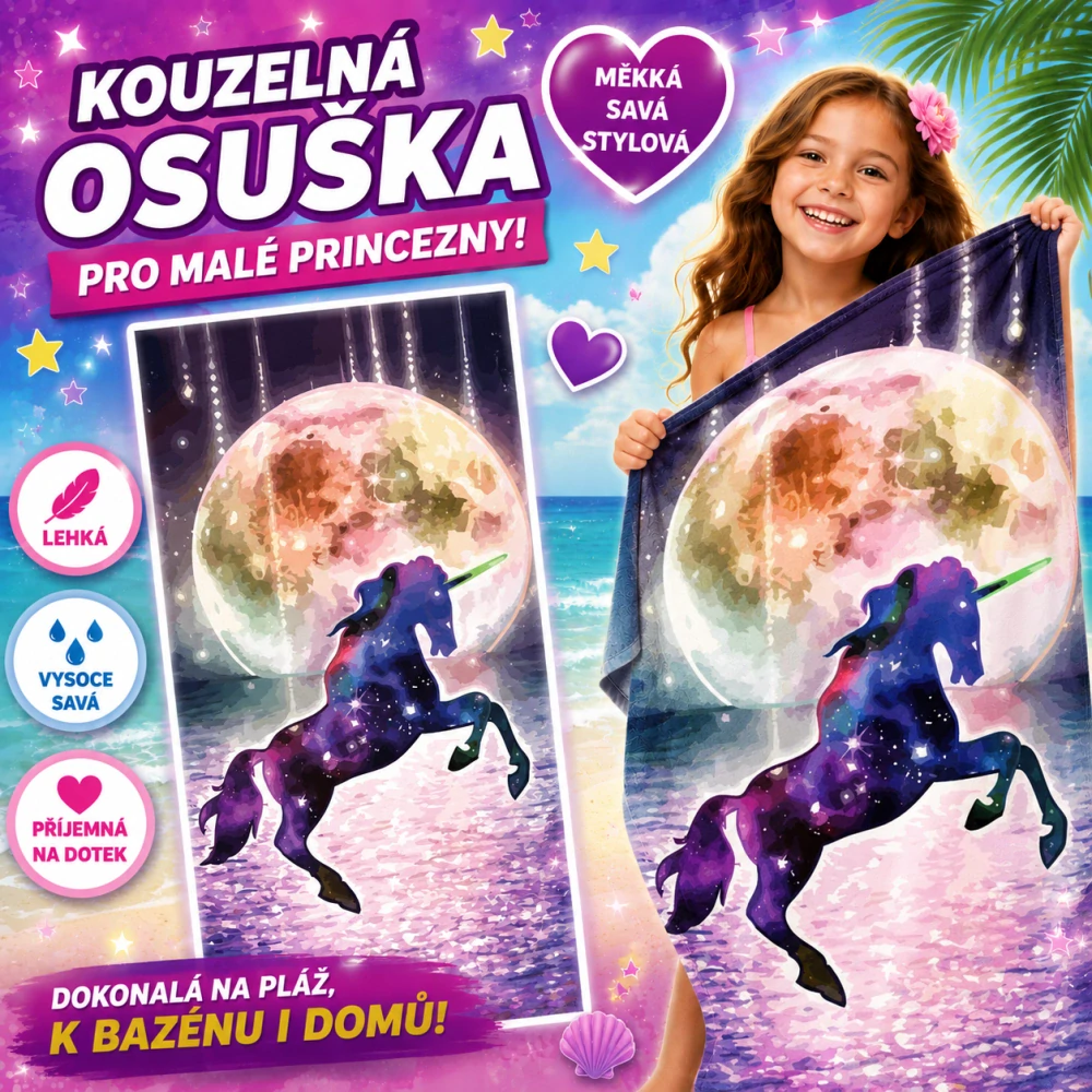 DĚTSKÁ OSUŠKA VESMÍRNÝ JEDNOROŽEC