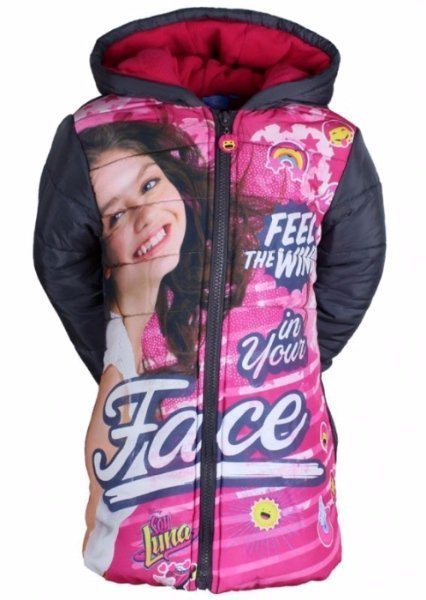 DÍVČÍ ZIMNÍ BUNDA SOY LUNA šedá