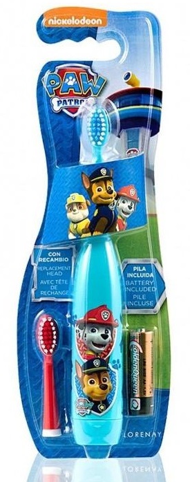 PAW PATROL ELEKTRICKÝ ZUBNÍ KARTÁČEK + NÁHRADA