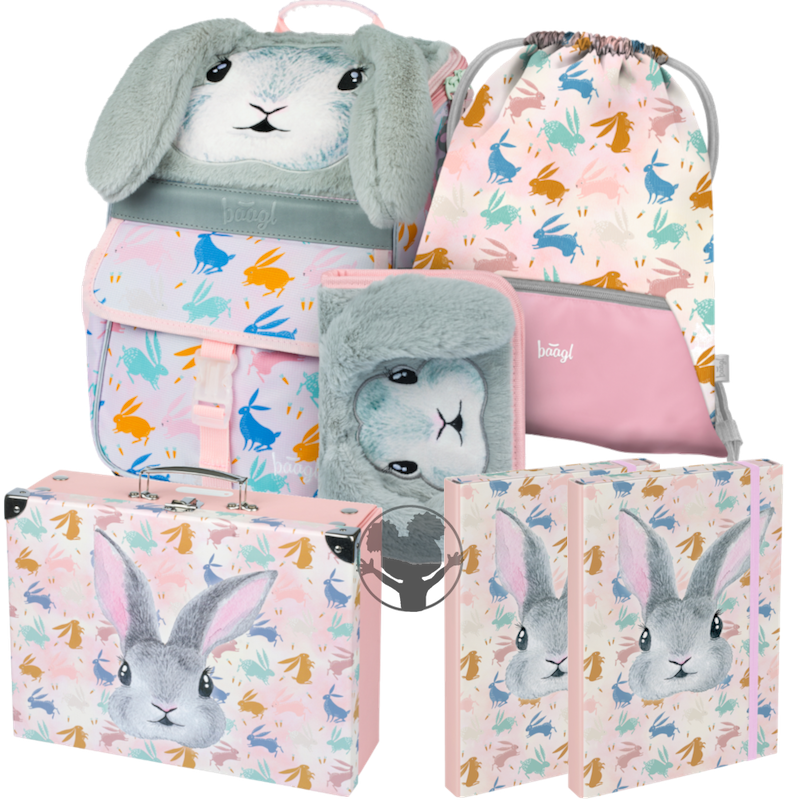 ŠKOLNÍ SADA SET 6 KS ZIPPY BUNNY vhodný pro prvňáčky