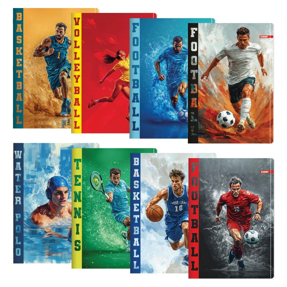SEŠIT A5, linkovaný 544, 40 listů, Exclusive "Sport"
