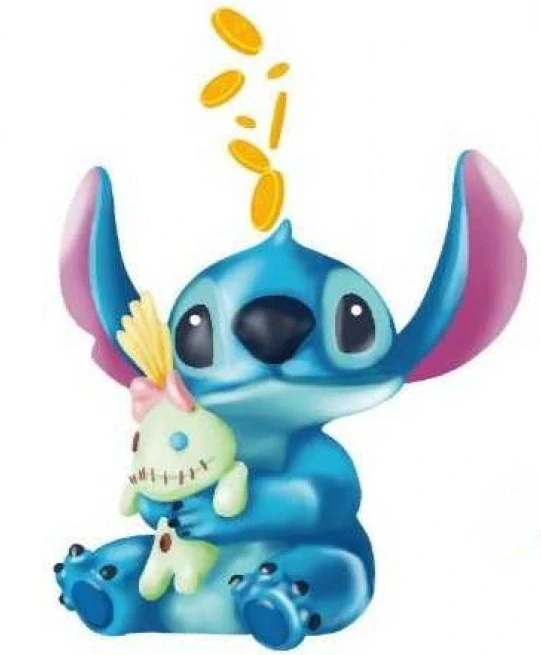 Plyšová pokladnička 3D LILO A STITCH