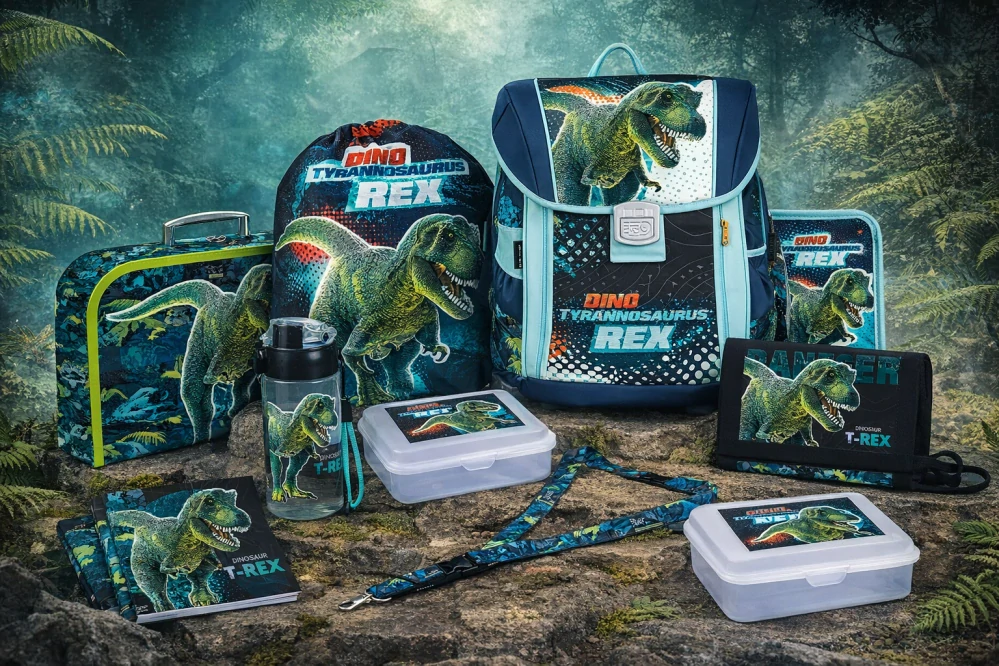 OXYBAG ŠKOLNÍ SET 10KS PREMIUM LIGHT Premium Dinosaurus