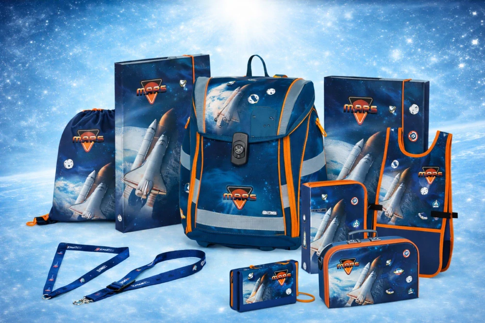OXYBAG ŠKOLNÍ SET 9KS PREMIUM LIGHT Space