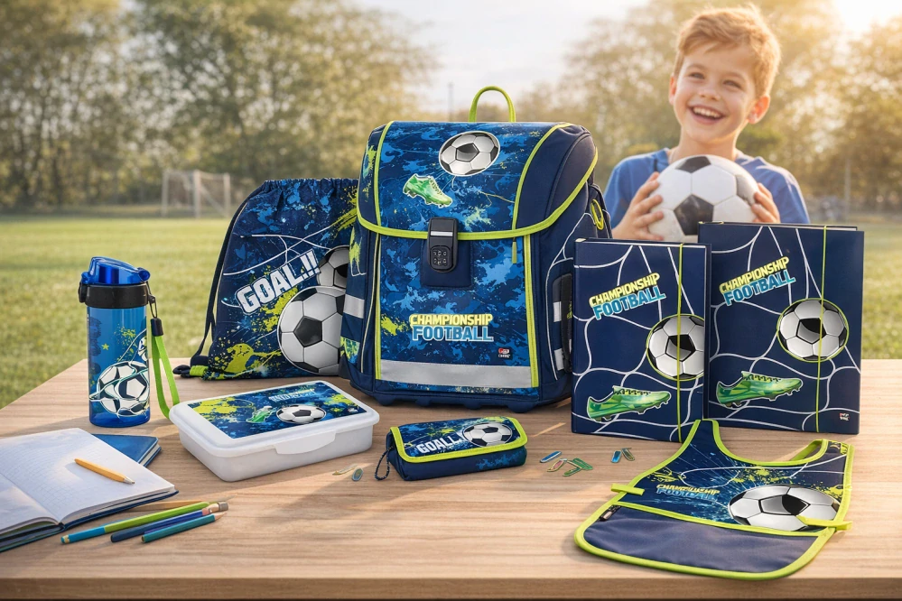 OXYBAG ŠKOLNÍ SET 8KS PREMIUM LIGHT fotbal 2