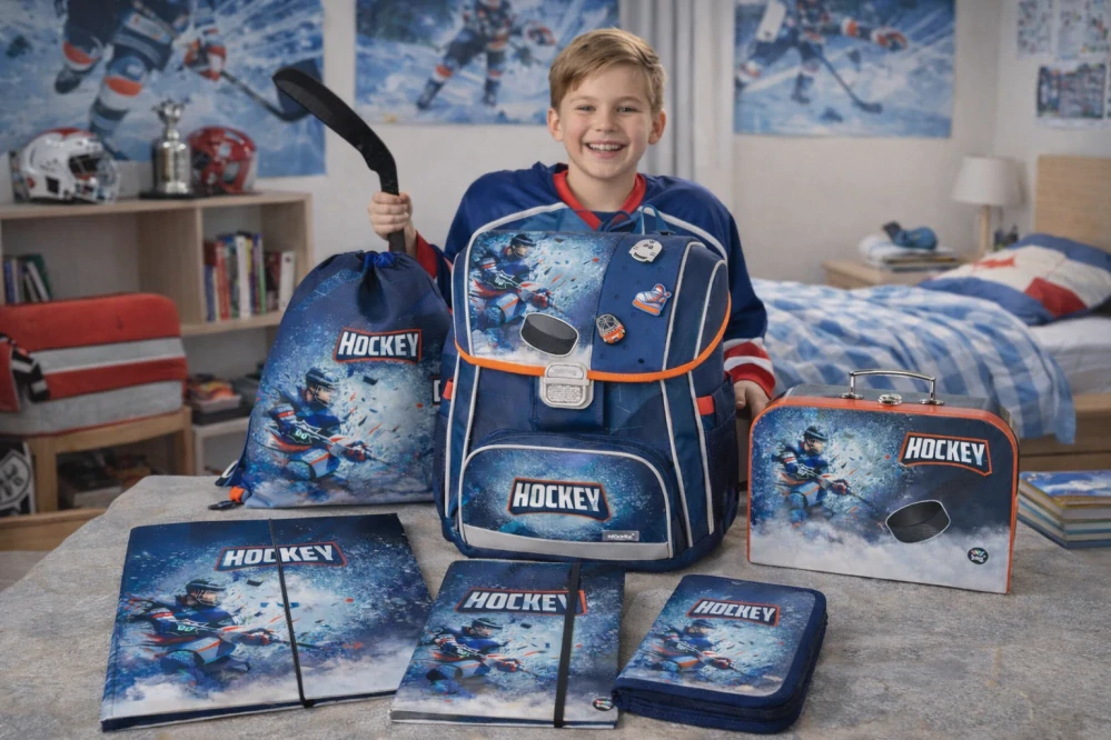 OXYBAG ŠKOLNÍ SET 6KS PREMIUM Hokej