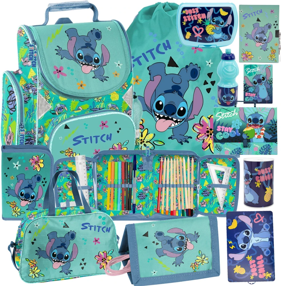 PASO ZVÝHODNĚNÁ ŠKOLNÍ SADA LILO A STITCH 12KS