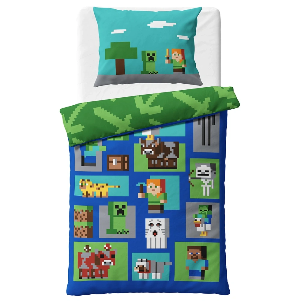 Dětské povlečení Minecraft Figure