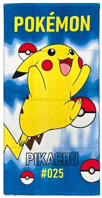 DĚTSKÁ OSUŠKA POKÉMON PIKACHU BLESKOVÝ ÚTOK