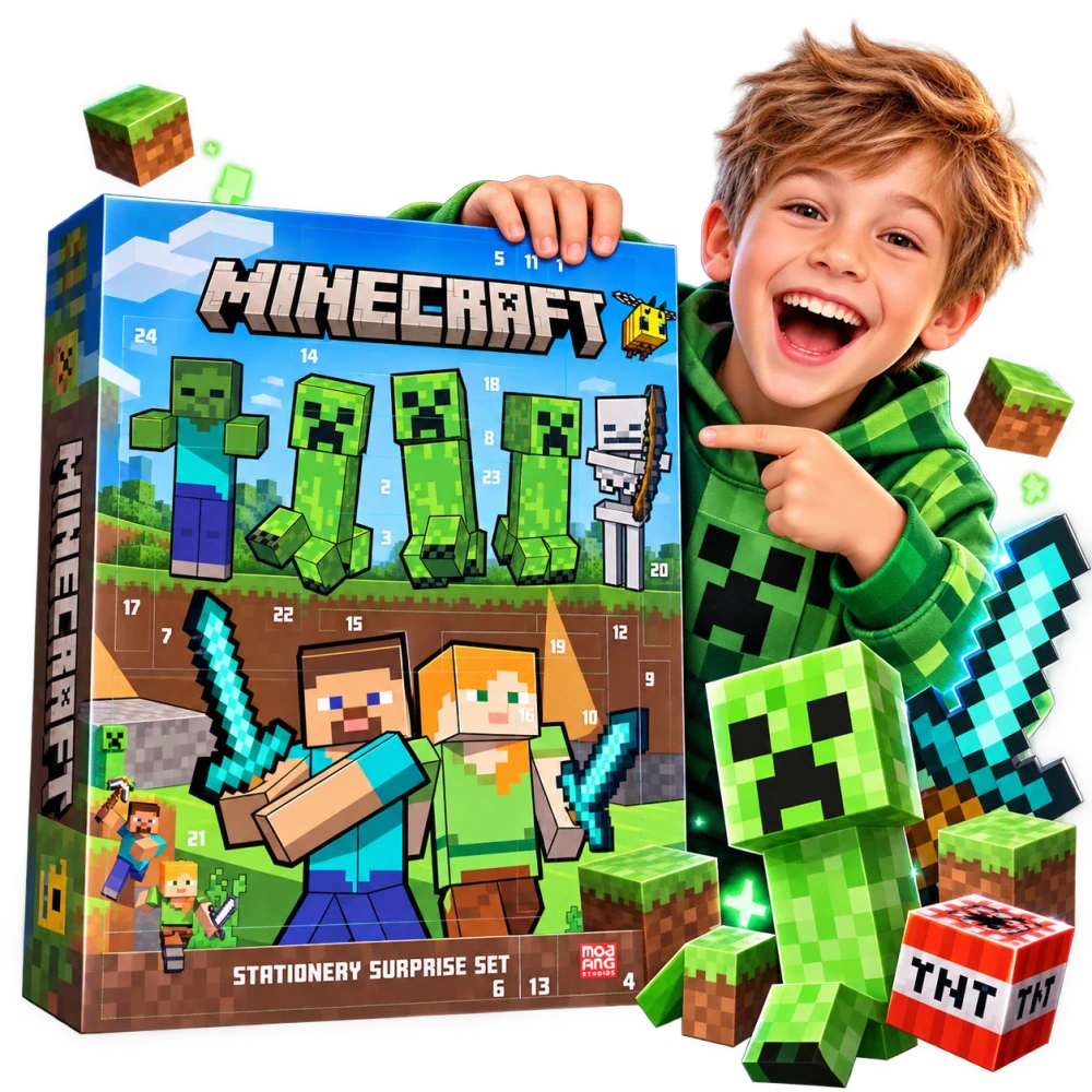 ADVENTNÍ KALENDÁŘ MINECRAFT