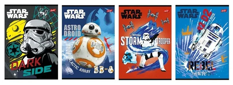 ŠKOLNÍ SEŠIT A5 STAR WARS linkovaný