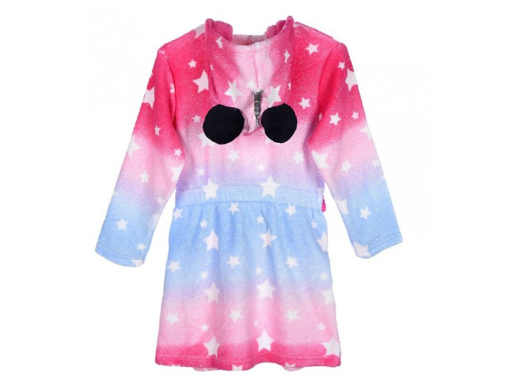 DÍVČÍ ŽUPAN MINNIE UNICORN TŘPYTIVÝ