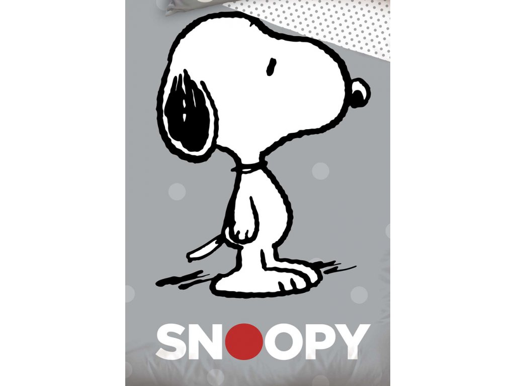 POVLEČENÍ SNOOPY GREY