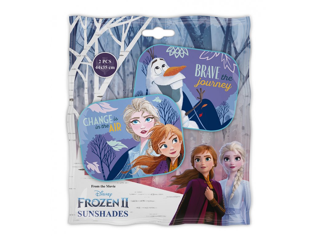 SLUNEČNÍ CLONY FROZEN FIALOVÁ DO AUTA 2PACK