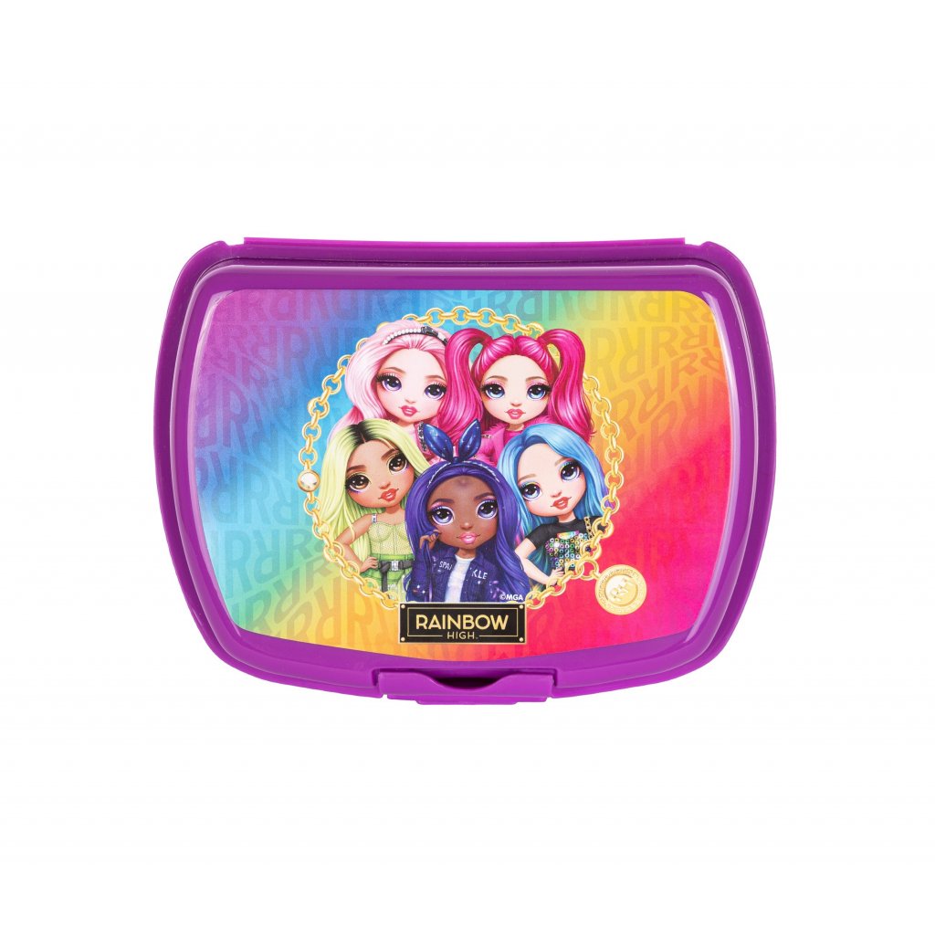 SVAČINOVÝ BOX RAINBOW HIGH