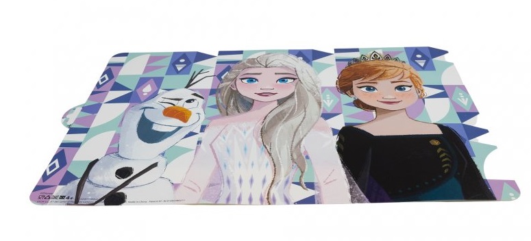 DĚTSKÁ JÍDELNÍ PODLOŽKA FROZEN ELSA ANNA A OLAF