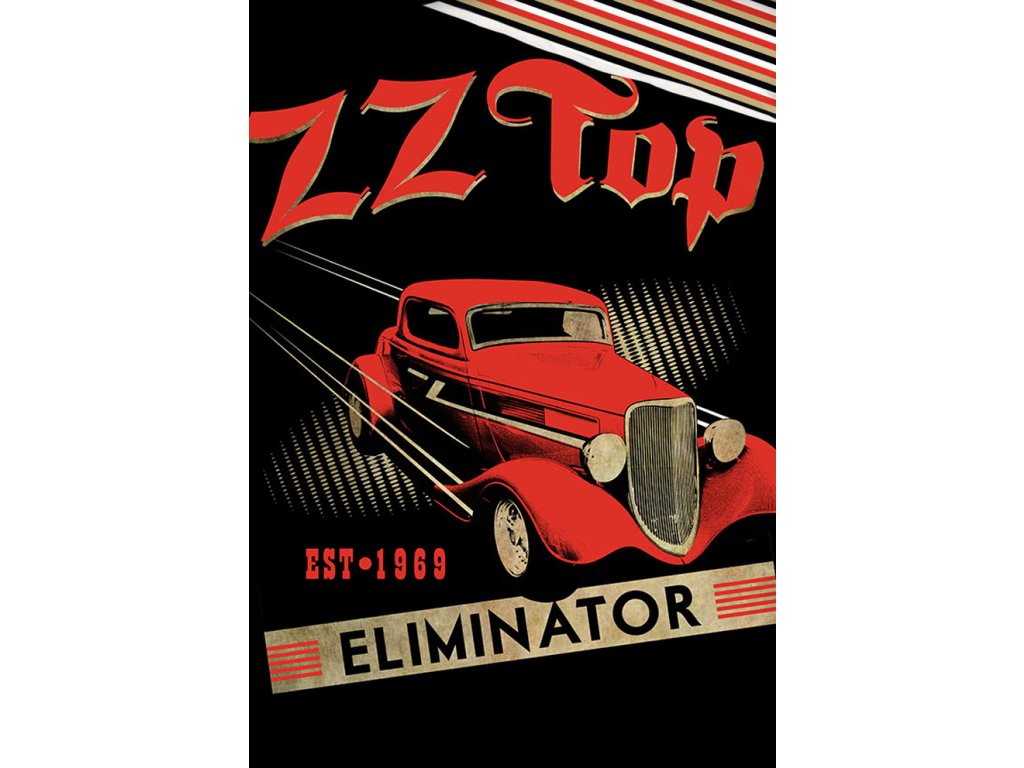 BAVLNĚNÉ POVLEČENÍ ZZ TOP ELIMINATOR