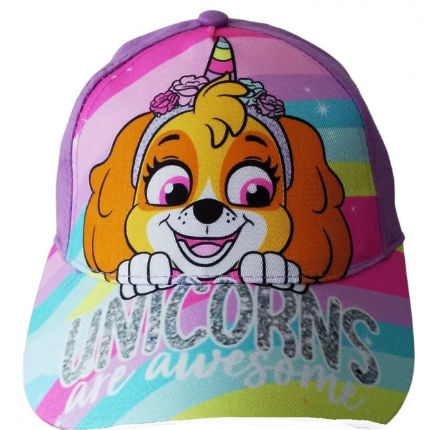 DÍVČÍ KŠILTOVKA TLAPKOVÁ PATROLA SKYE UNICORN