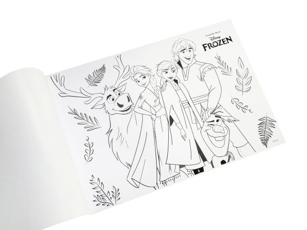 KRESLÍCÍ BLOK DISNEY FROZEN 2 modrý