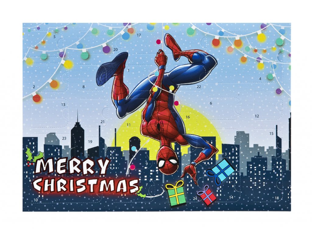 ADVENTNÍ KALENDÁŘ Spiderman
