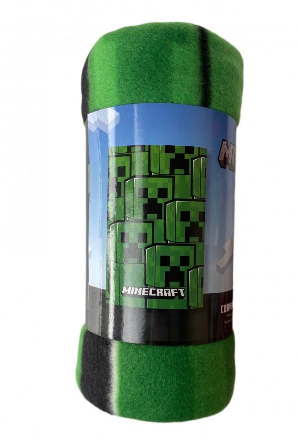 FLÍSOVÁ DEKA MINECRAFT