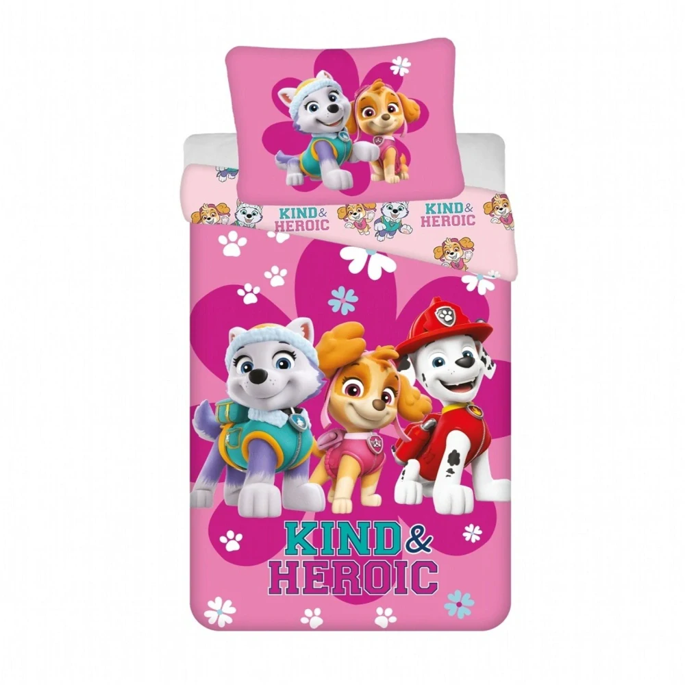 JERRY FABRICS Povlečení Paw Patrol PP 475 Heroic 140x200, 70x90 cm