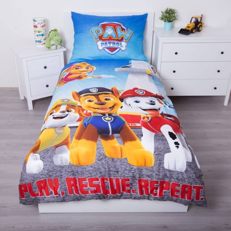 JERRY FABRICS Povlečení Paw Patrol PP208 micro 140/200, 70/90