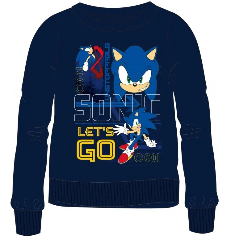 CHLAPECKÁ MIKINA SONIC PŘES HLAVU