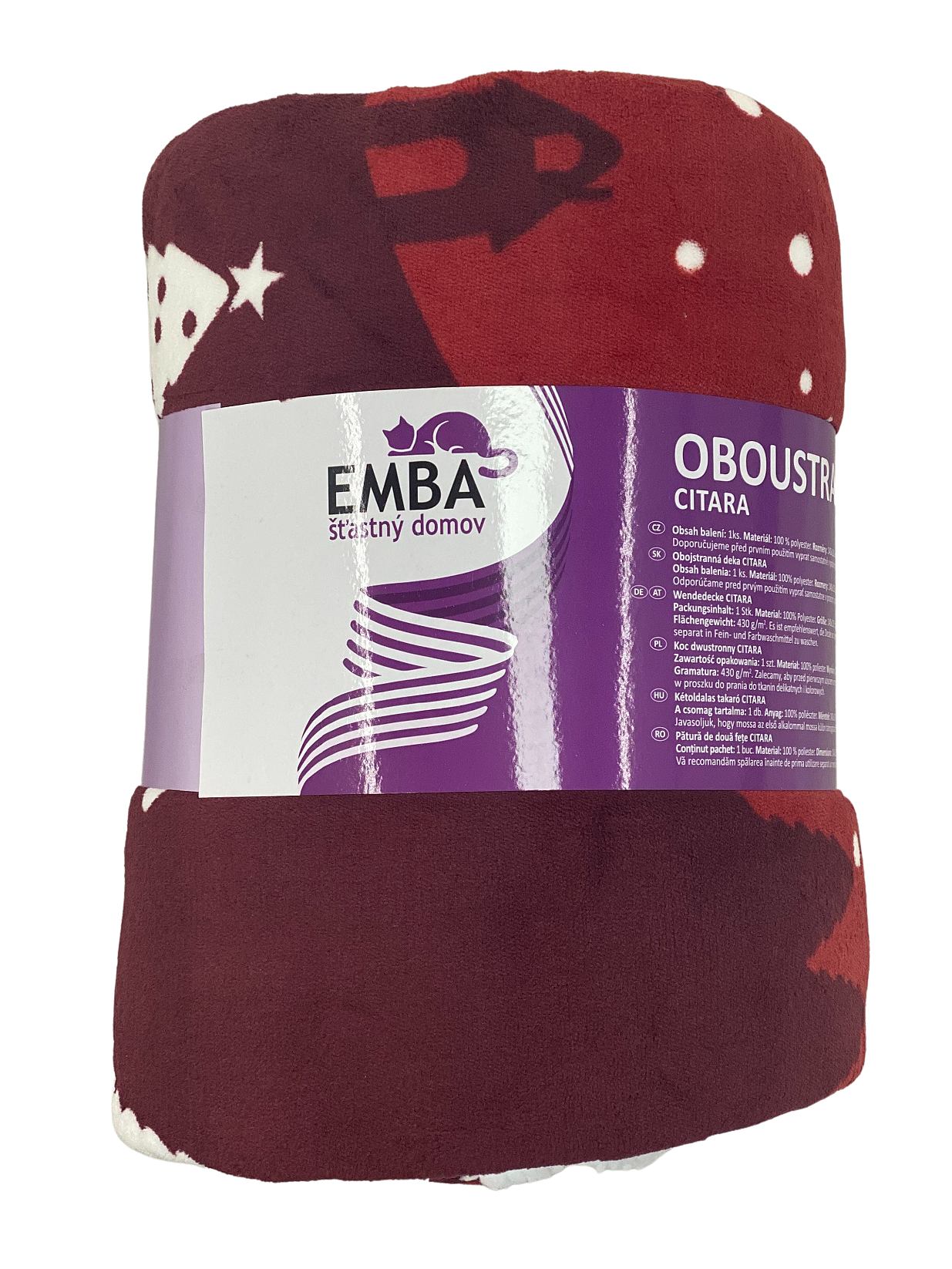 JERRY FABRICS Deka mikroplyš s beránkem CITARA 140x200 cm