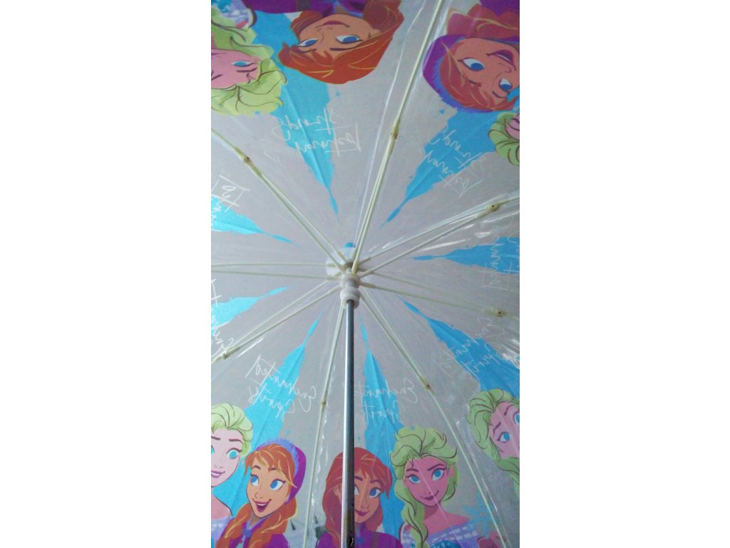 DEŠTNÍK FROZEN MANUÁLNÍ TRANSPARENTNÍ