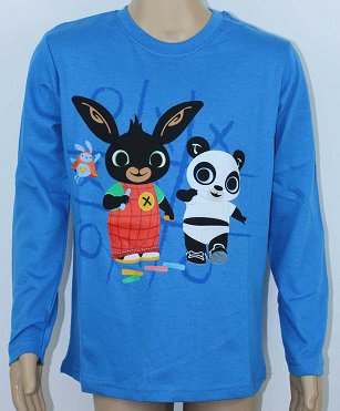 CHLAPECKÉ TRIČKO ZAJÍČEK BING dlouhý rukáv