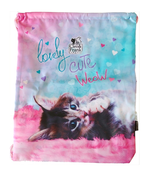 SÁČEK NA PŘEZŮVKY, TĚLOCVIK CLEO A FRANK KOČKA