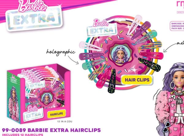 BARBIE - SADA SPONEK DO VLASŮ 8 KS