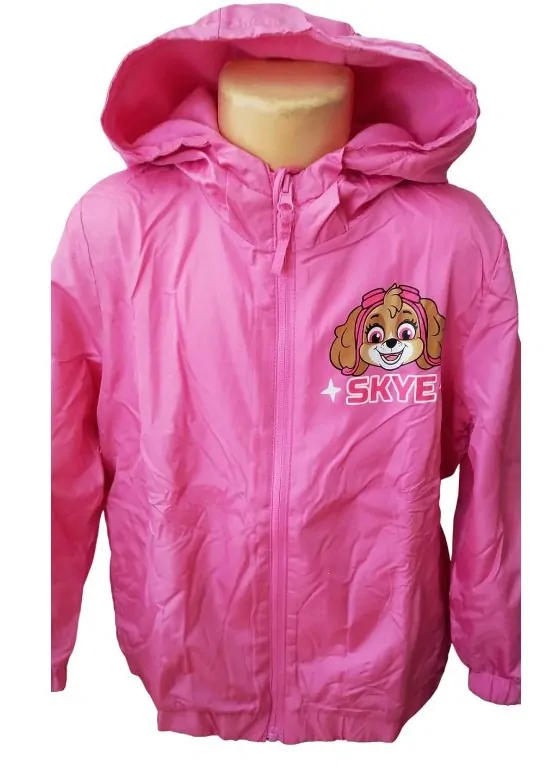 DÍVČÍ ŠUSŤÁKOVÁ BUNDA TLAPKOVÁ PATROLA