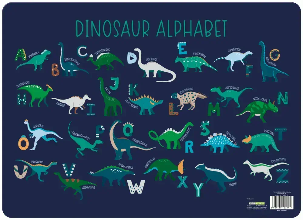 JÍDELNÍ PODLOŽKA - PROSTÍRÁNÍ DINOSAURUS 24