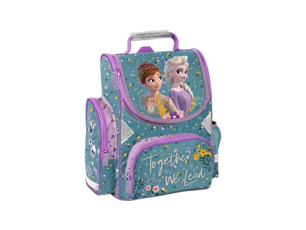 PASO ZVÝHODNĚNÁ ŠKOLNÍ SADA 4 KS LEDOVÉ KRÁLOVSTVÍ aktovka,penál,sáček,jmenovky na sešity